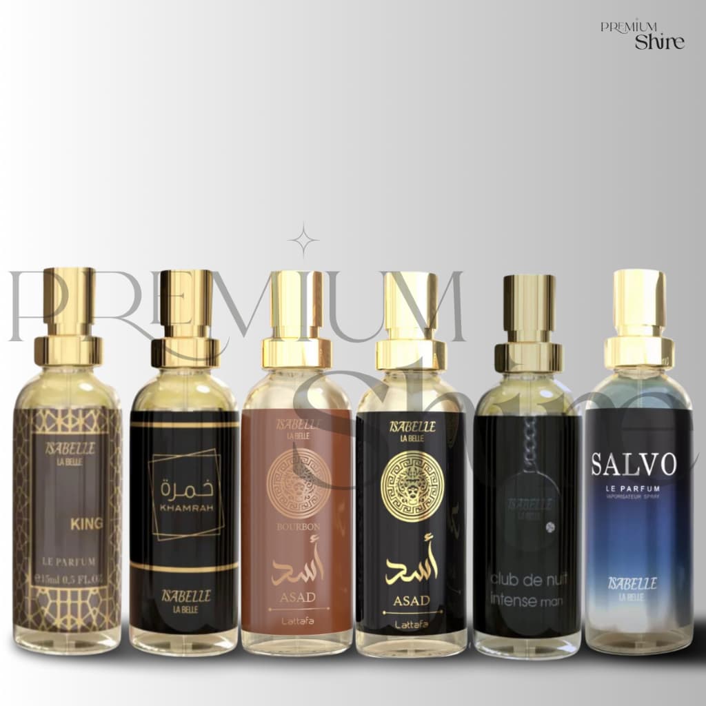 Perfumes Arabes 15ml - Isabelle la Belle - Asad Bourbon Liquid Brun Spectre Ghost - Masculinos: