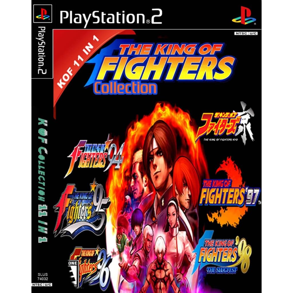 Coleção King of Fighters KOF 11 em 1 - Ps2