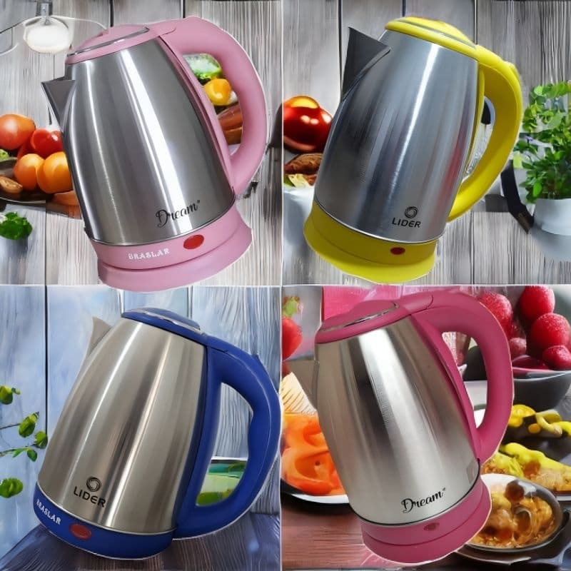 Jarra Elétrica Chaleira Inox 220v ou110v  rápida fervura 1800ml