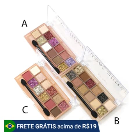 Paleta de Sombras Glitter Sweet Glitter - Belle Angel