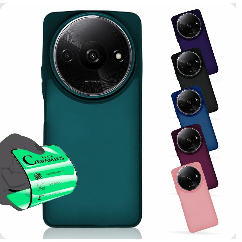 Capa Capinha Space Premium + Película Para Xiaomi Redmi A3