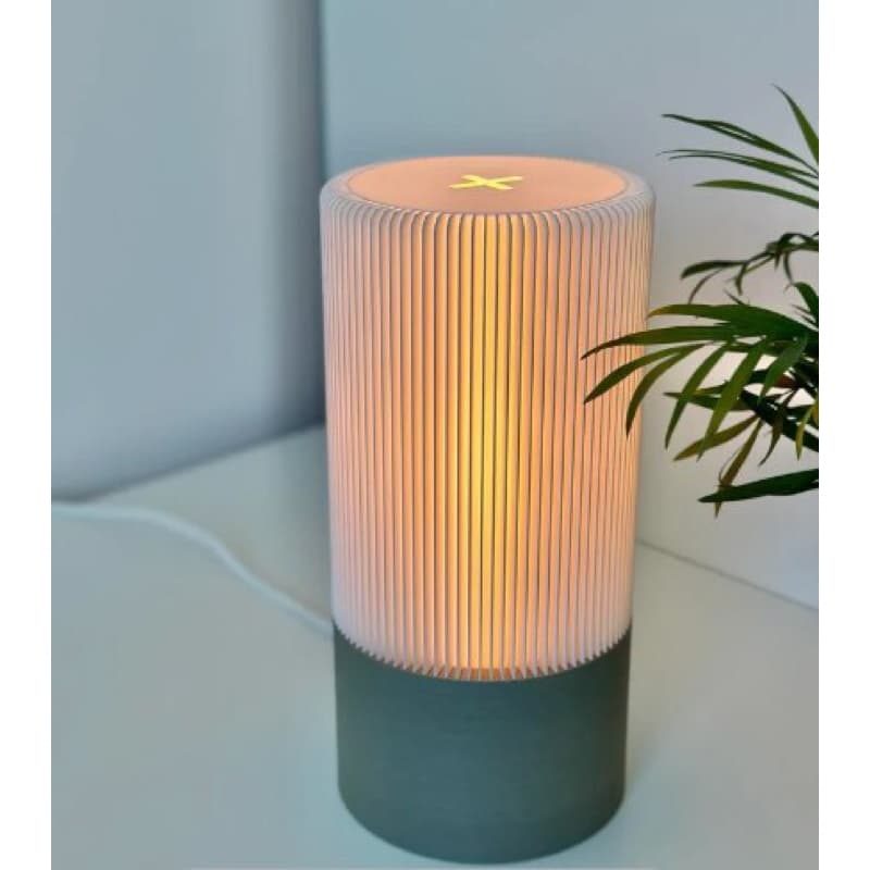Abajur LUMINARIA MINIMALISTA de Mesa para Leitura Quarto Impressao 3d