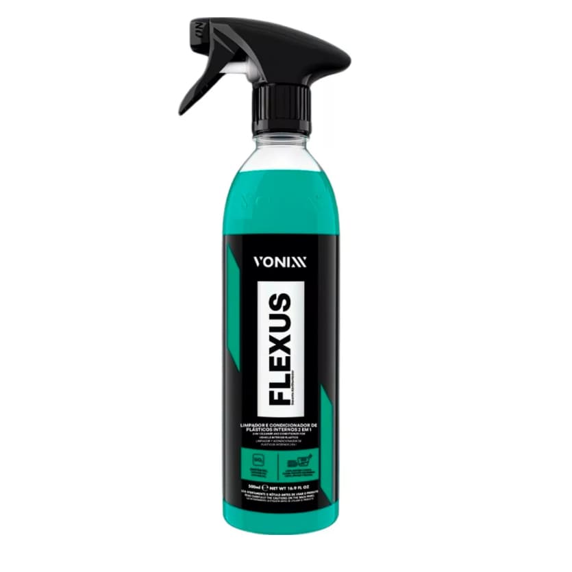 FLEXUS 500ML VONIXX Limpador e Condicionar de Plásticos e Internos 2 em 1