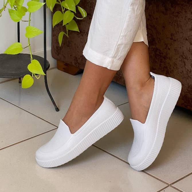 Sapatilha Papete Calçado Enfermeira Tênis Sapatilha Slip On EPI Masculino/Feminino EVA MACIO leve