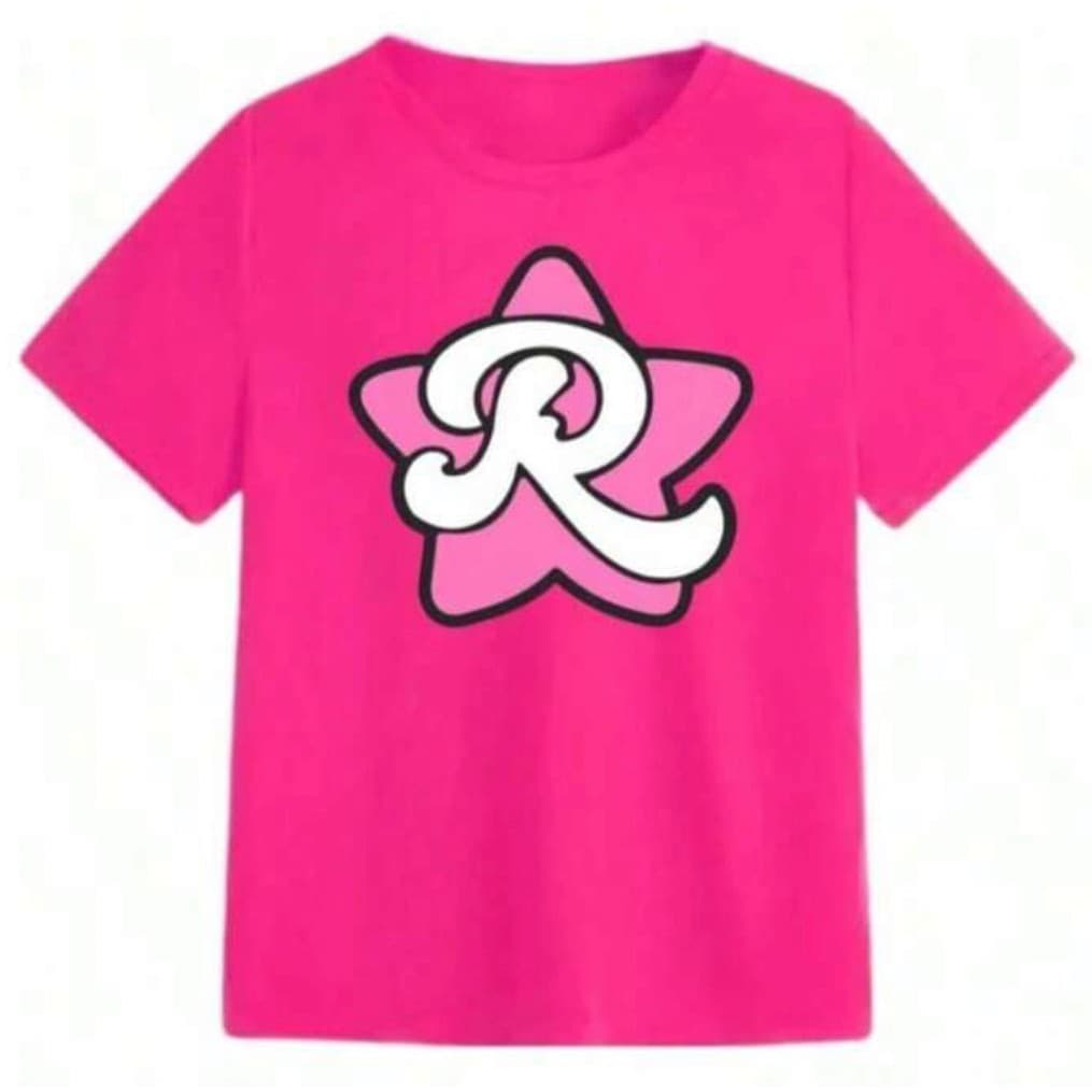 Camisa Camiseta Infantil Emilly Vick Número 14 Númeração 14 Tamanho grande  Leozin Raio Void Foguete Katlen Emili Emily