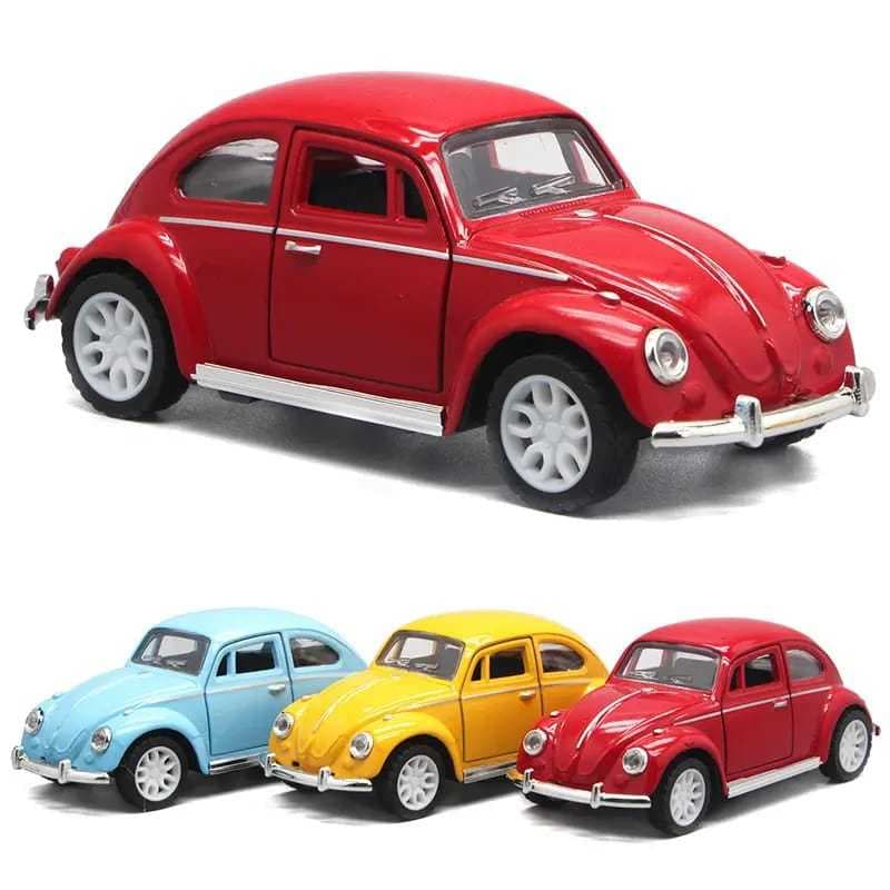 carrinho de ferro fusca clássic Miniatura Coleção Fricção