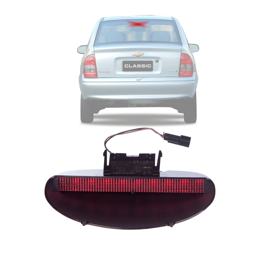 Brake Light Luz Alta de Freio com Lâmpadas Classic e Wind Sedan