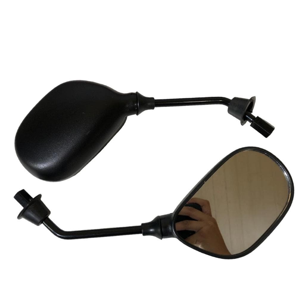 Retrovisor Moto Bike Eletrica Rosca M8 1,25 Rosca Normal Par