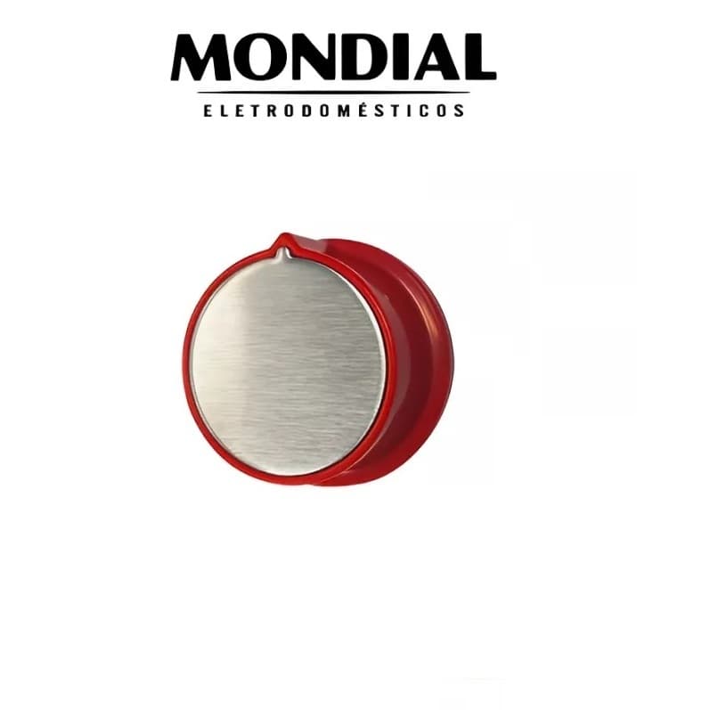 Botão Original Timer/temp Airfryer Mondial Afn40 Afn50 Afn51 VERMELHO