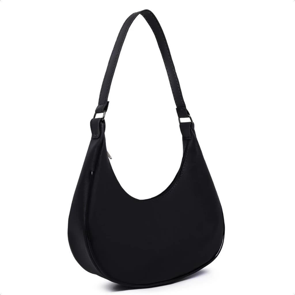 Bolsa Meia Lua Bolsinha Estilosa De Ombro Pequena
