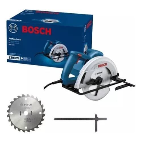 Serra Circular Bosch GKS 130 127V 7.1/4" + Disco Standard 24T