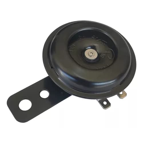 BUZINA 12V PRETA UNIVERSAL - CX3 / R1