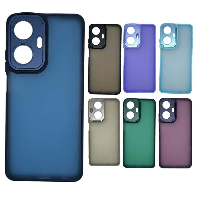 Case Celular Oppo CRSC55 Capa Capinha para Celular Realme C55 Várias Cores Estilosa Resistente