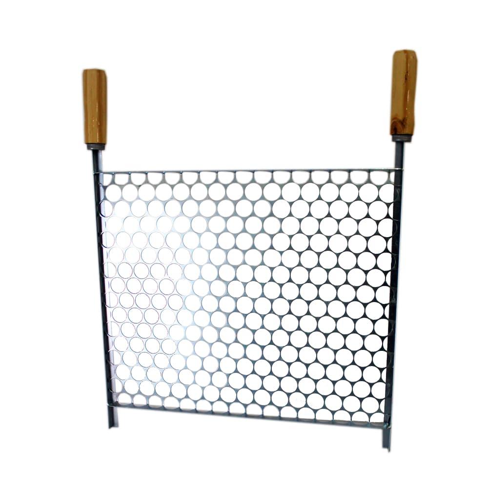 ** PROMOÇÃO ** GRELHA GALVANIZA GRANDE 80x60 REFORÇADA PARA CHURRASQUEIRA TAMBOR GRANDE