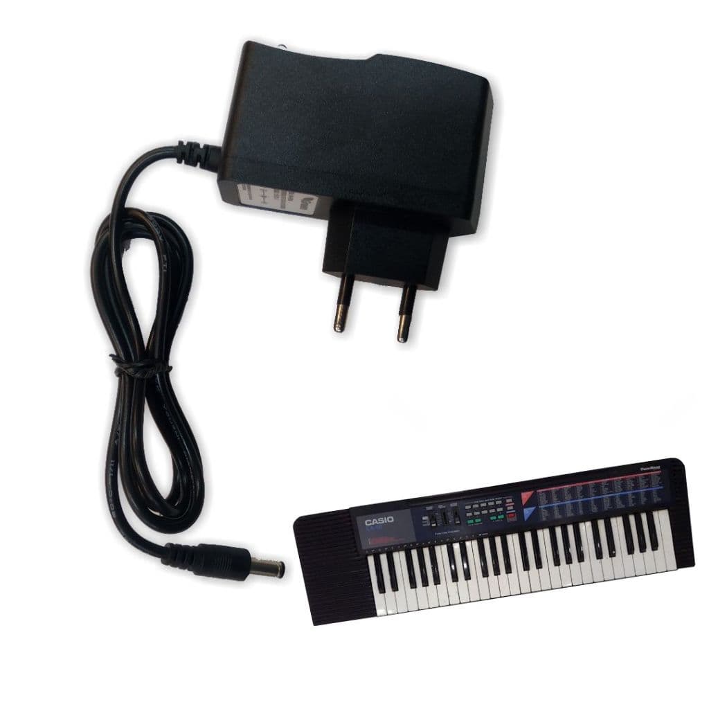 Fonte De Alimentação Para Teclado Casi o CA-110 Bivolt ( Cabo De Força / Cabo De Energia / Carregador )  - R2533