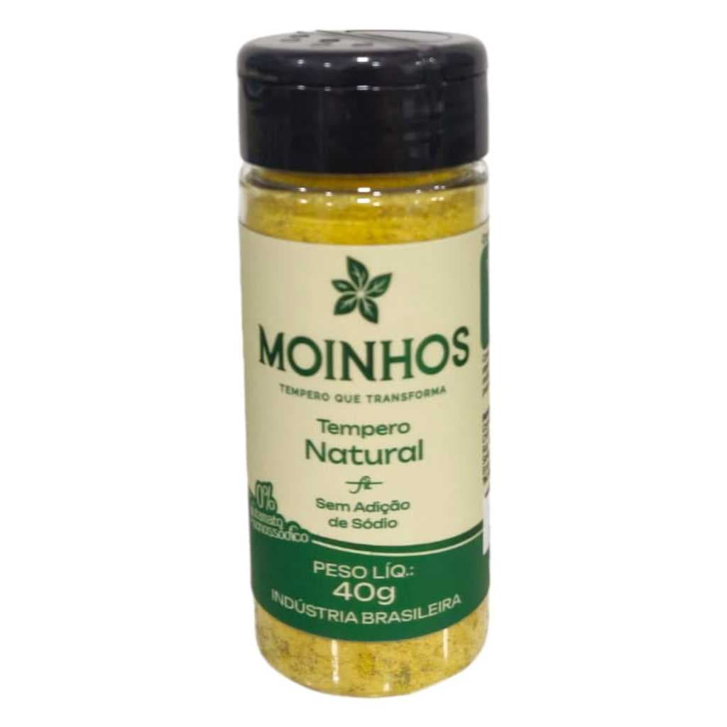 Tempero Saudável Natural 40g - Sem Sódio, Sem Aditivos,  Sem Glúten, 100% Natural