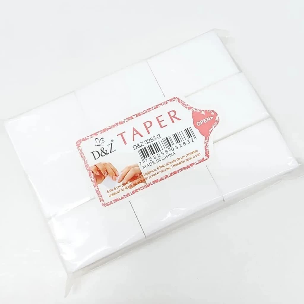 Algodão Prensado 100% Natural 1.000 Unidades para Remoção Esmaltes  - D&Z