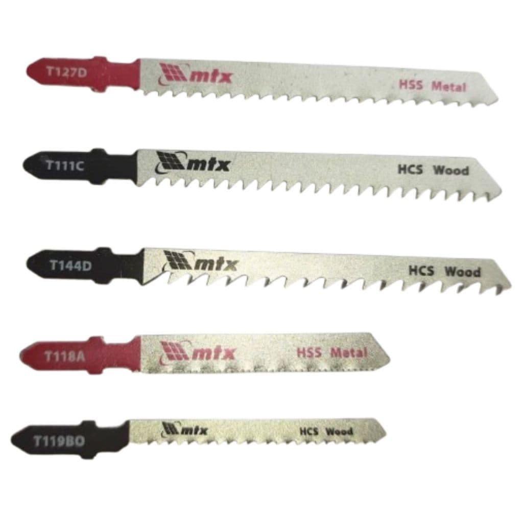 Kit 5 Lâminas Serra Tico Tico T127d-t111c-t144d-t118a-t119b