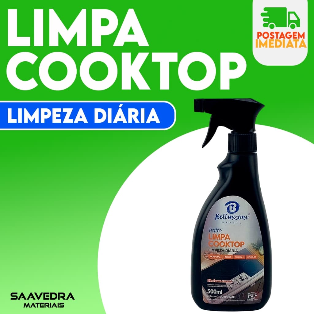 Limpa Cooktop Brilho Instantâneo E Limpeza Eficiente 500ml