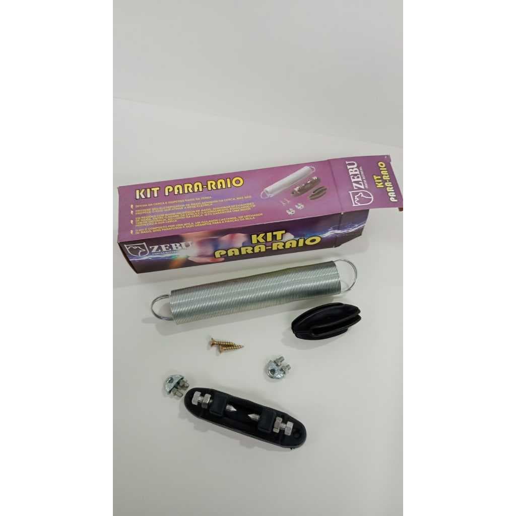 Kit Para Raio Zebu Cerca Elétrica Rural