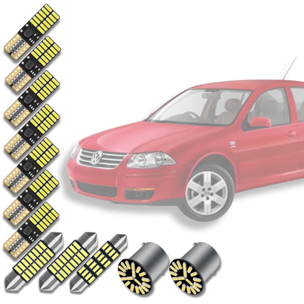 N°1 Kit Lampadas Super Led Interno Volkswagen Bora 2004 2005 2006 2007 2008 2009 2010 *Envio 24h*