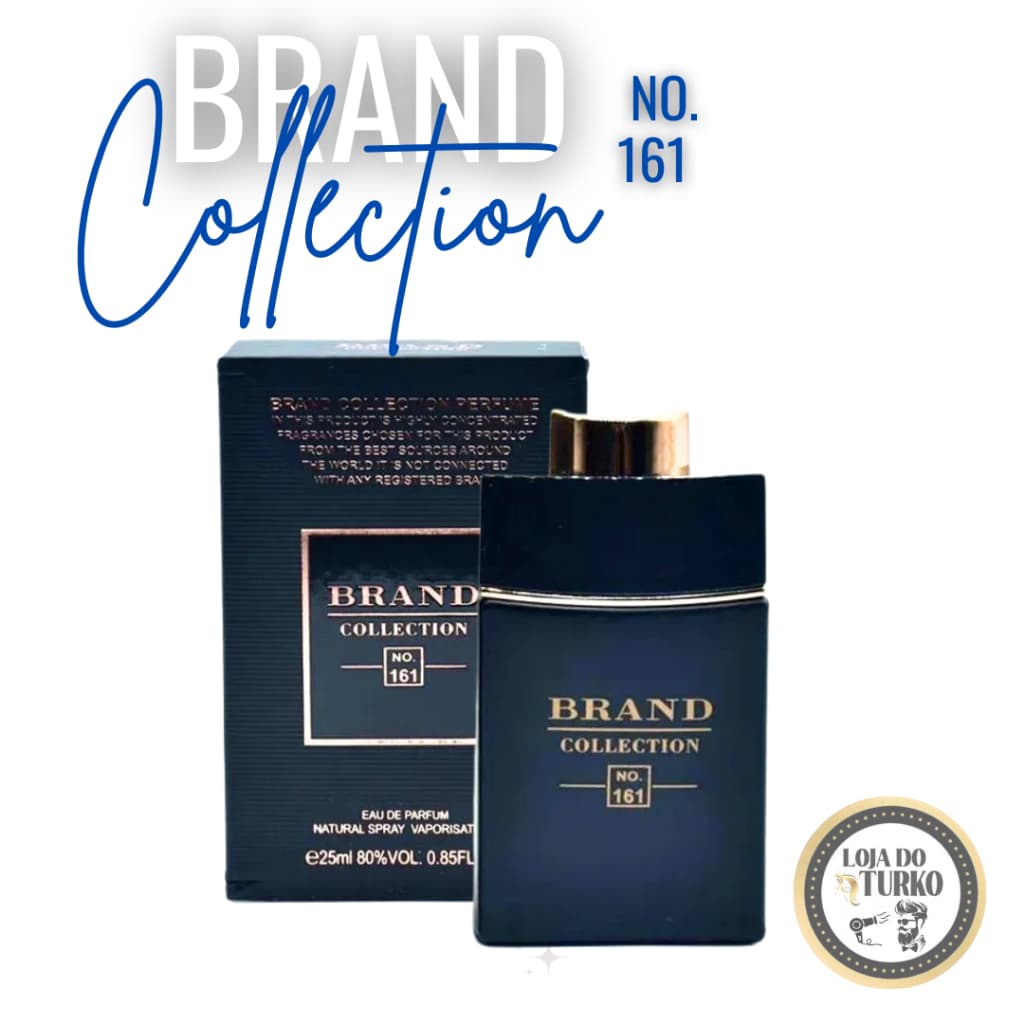 Perfume Masculino Miniatura Brand Collection 161 - MIB - Man In Black - 25ml