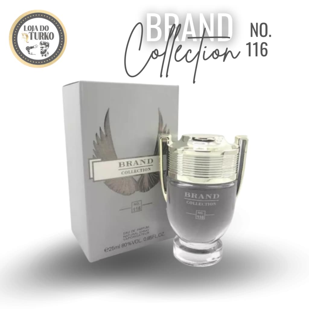 Perfume Masculino Miniatura Brand Collection 116 Vencedor Invicto - 25ml