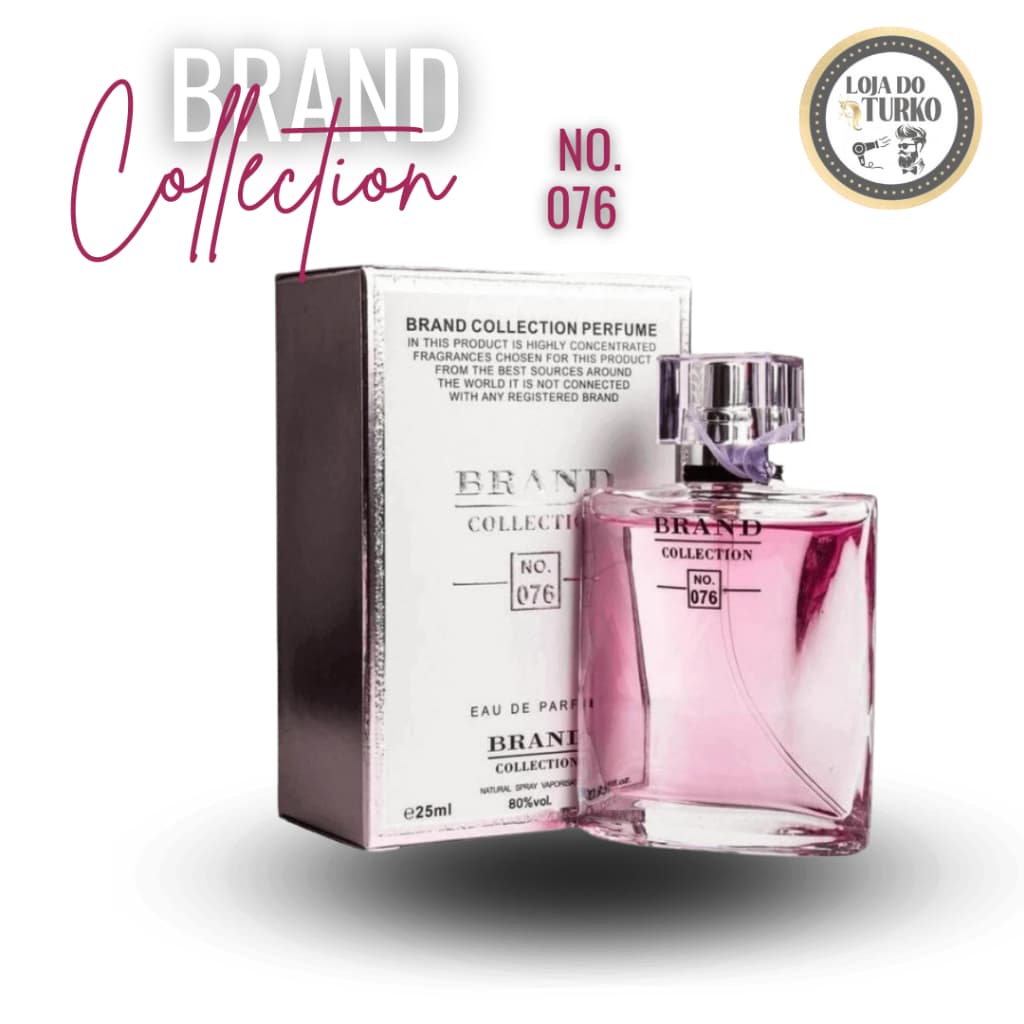 Perfume Feminino Miniatura Brand Collection 076 A Vida é Intensa - 25ml