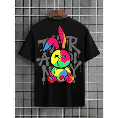 Camiseta Streetwear Coelho Promoção Unissex