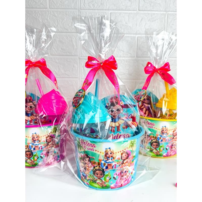 Kit Pool Party Personalizado- As Princesas/ brinde para festa na piscina