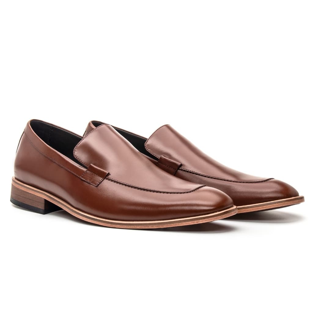 Sapato Wholecut Clássico Masculino Couro Nobre Calce Fácil Confort Bigioni