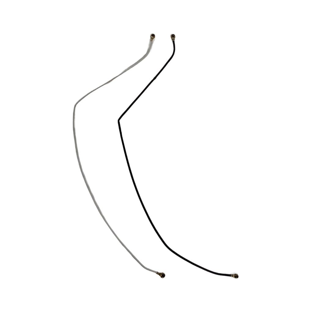 Cabo Coaxial Antena de Rede Compatível LG K51s K510 Preto + Branco