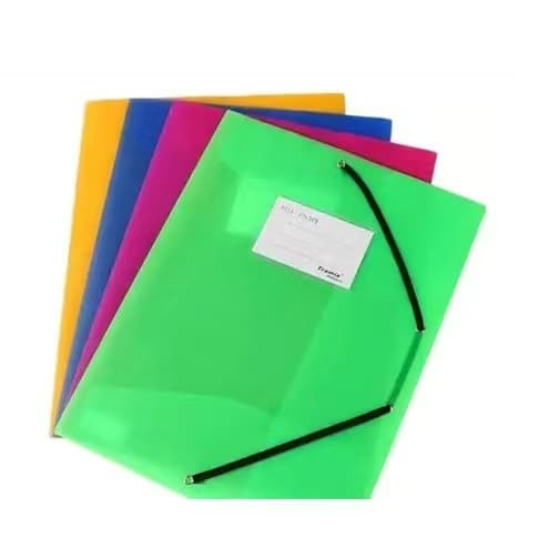 Pasta com Aba Elástica Para Escritório / Papelaria