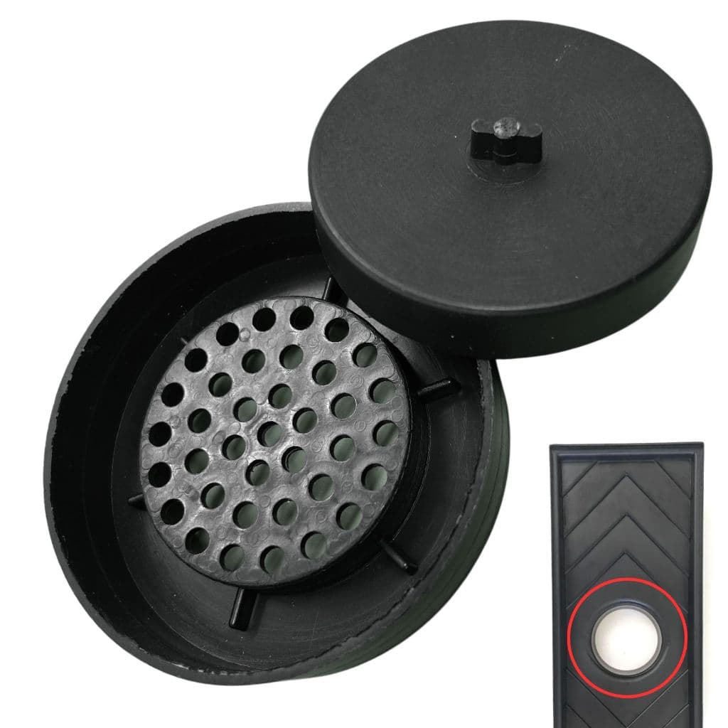 Tela Anti-inseto Ralo Coletor Saída Fundo Diâmetro 4 (100mm)