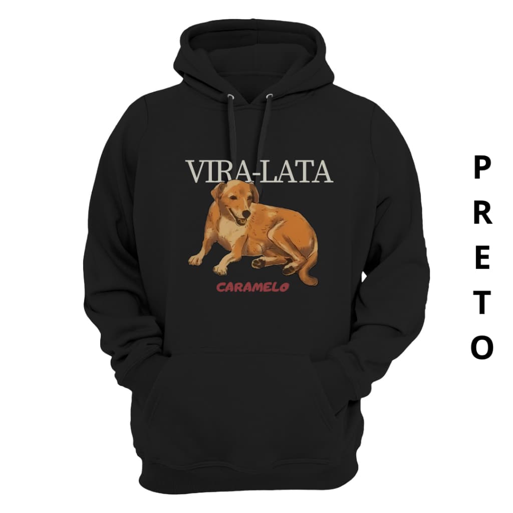 Moleton Unissex Vira-Lata Caramelo Blusa De Frio Envio Imediato