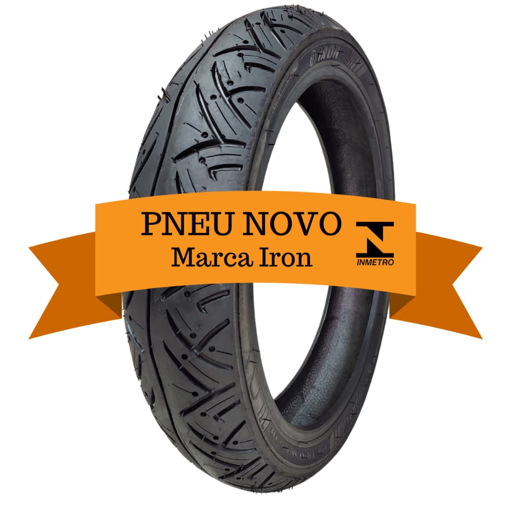 Pneu Dianteiro Honda CBX 250 Twister CB300 Fazer 250 110/70-17 Uso Sem Câmara