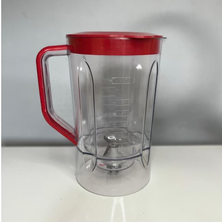 Copo Para Liquidificador Compatível Mondial L-850 L-900w Turbo Vermelho