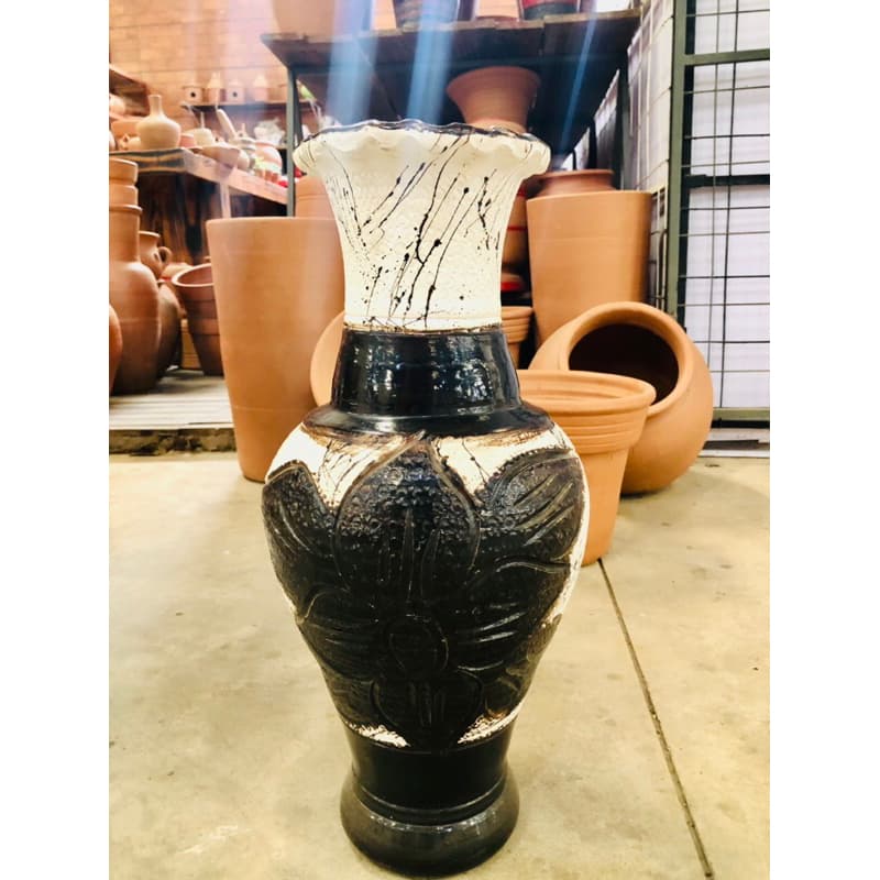 Vaso decorativo grande com mais de 55 cm de altura , elegante e sofisticado !!!
