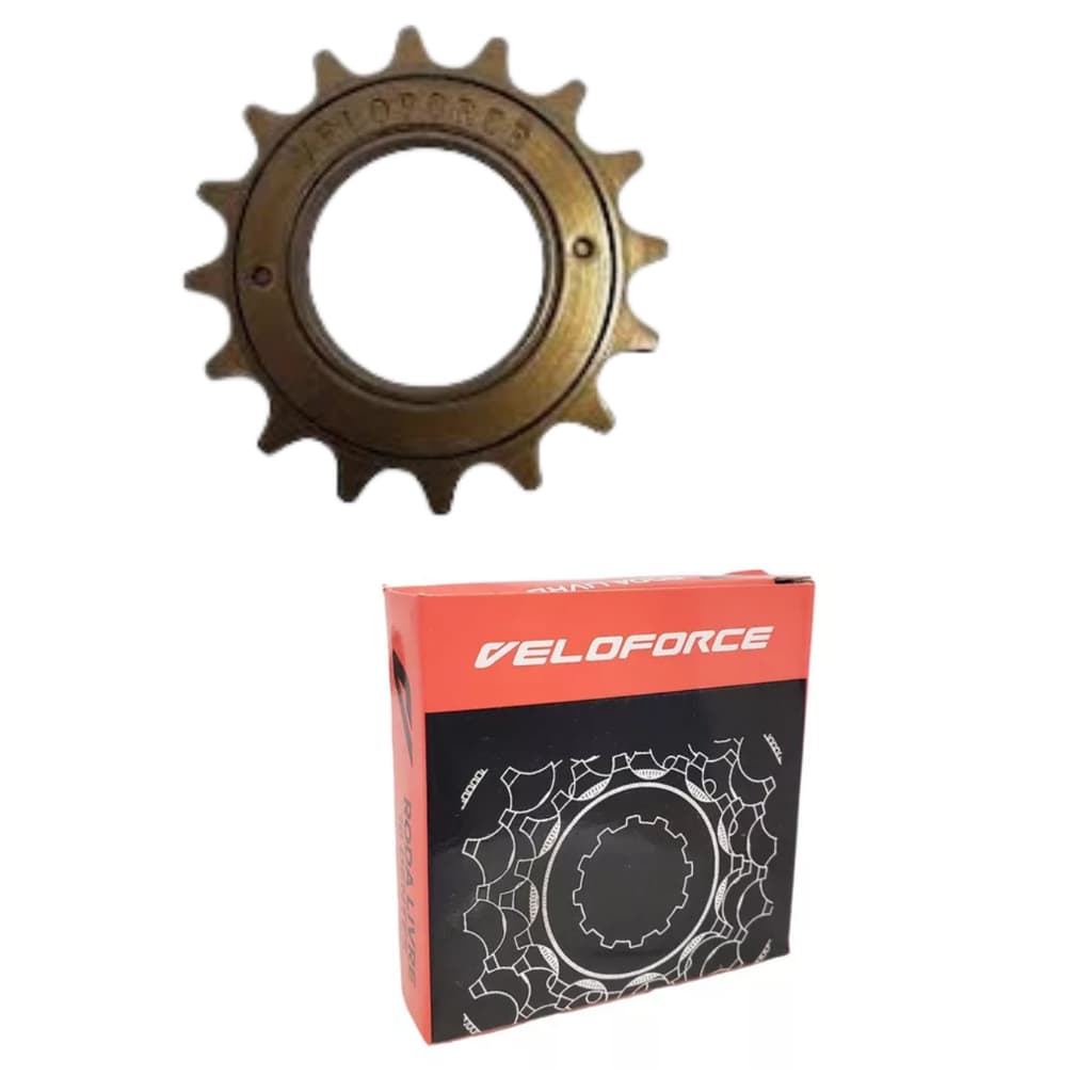 Catraca Bicicleta 16 Dentes C/ Rosca Esferada Roda Livre Bmx