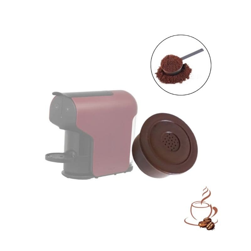 1 Cápsula Delta Q Reutilizavel Para Cafeteira Delta Q Quick