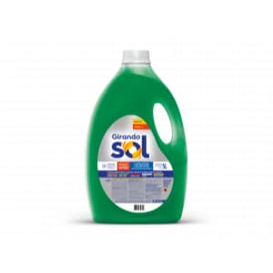 Detergente lava louças 5 LITROS Girando Sol detergente de louças limão neutro e natural