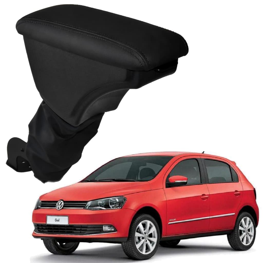 Apoio De Braço Vw Gol G5 G6 G7 E G8 Com Console Central
