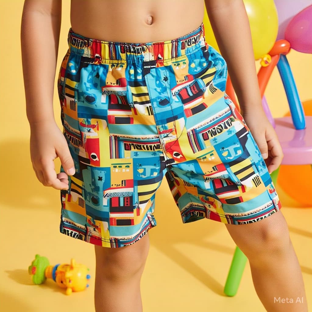Bermuda Short Infantil Menino Tactel com Bolso