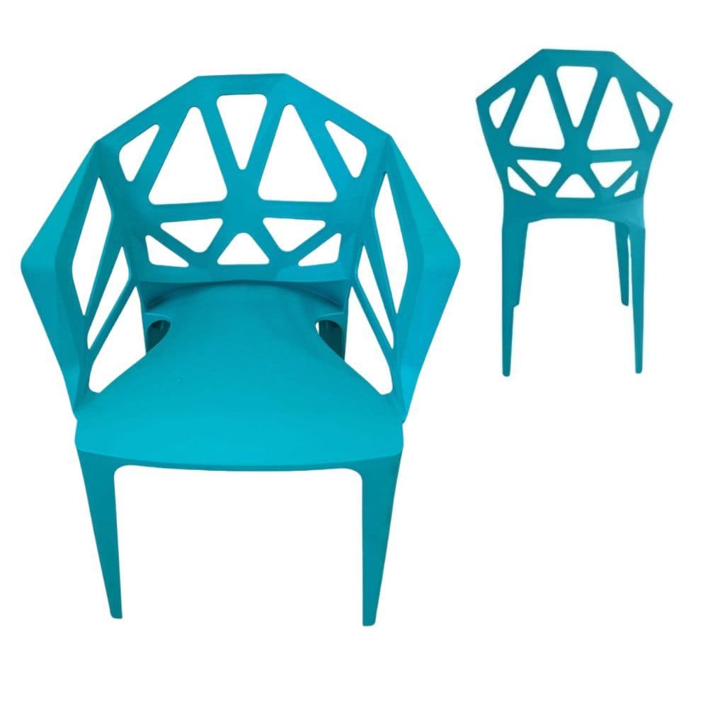 Cadeira Poltrona Lounge Suporta até 182Kg Areas Externa Tiffany