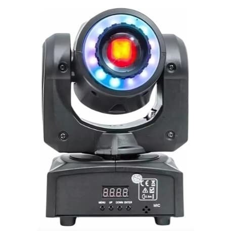 Moving Head Spot Led 60w 8 Cores + 8 Desenhos + Fita Led