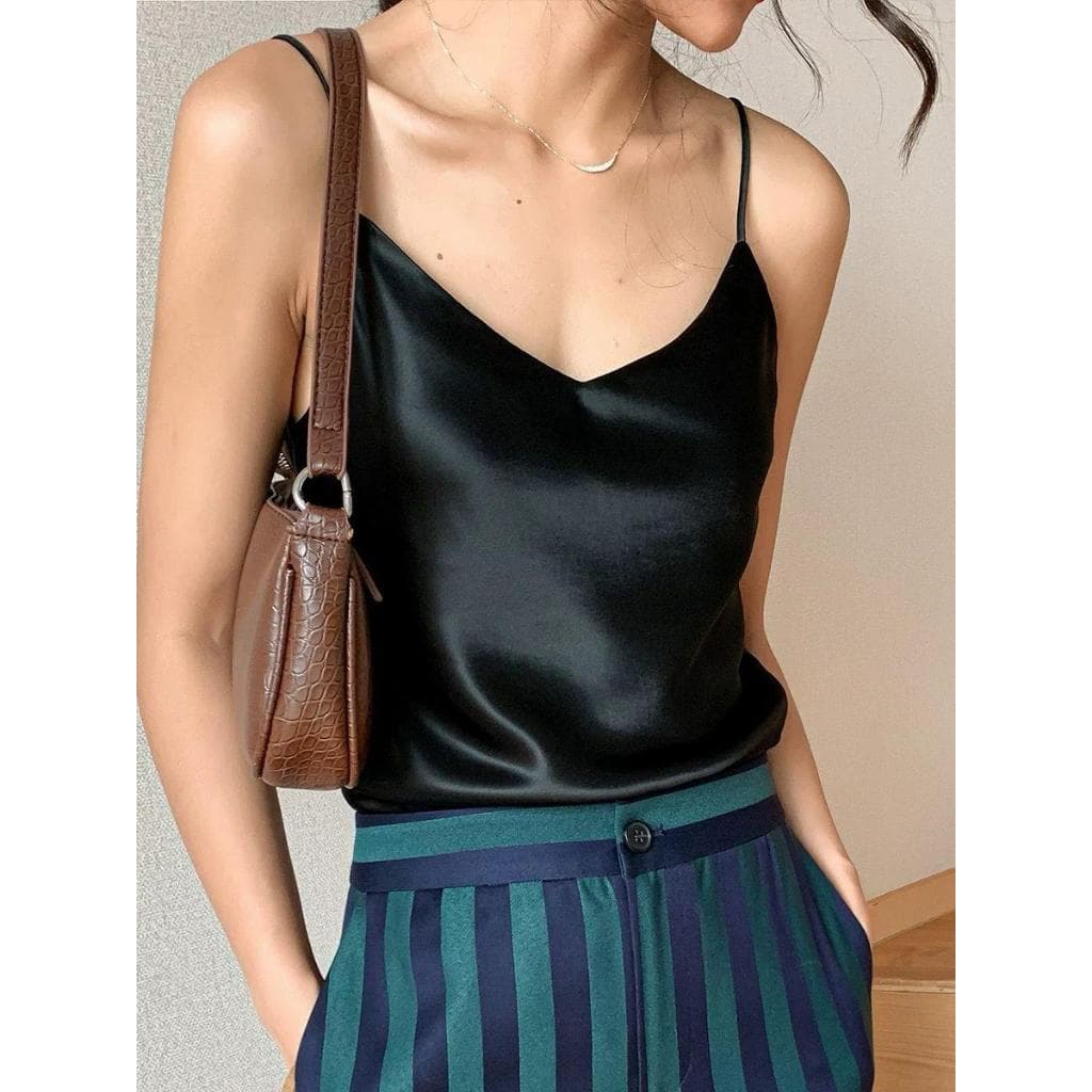 Regata Basica Segunda Pele Poliamida Com Elastano GOLA V Moda Feminina COD 8009