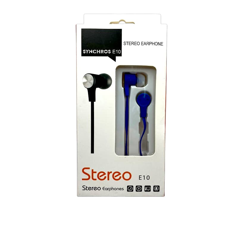 Fone Intra-Auricular Cores FSE10C Fone E10 Flat c/ Controle Microfone P2 Intra-Auricular