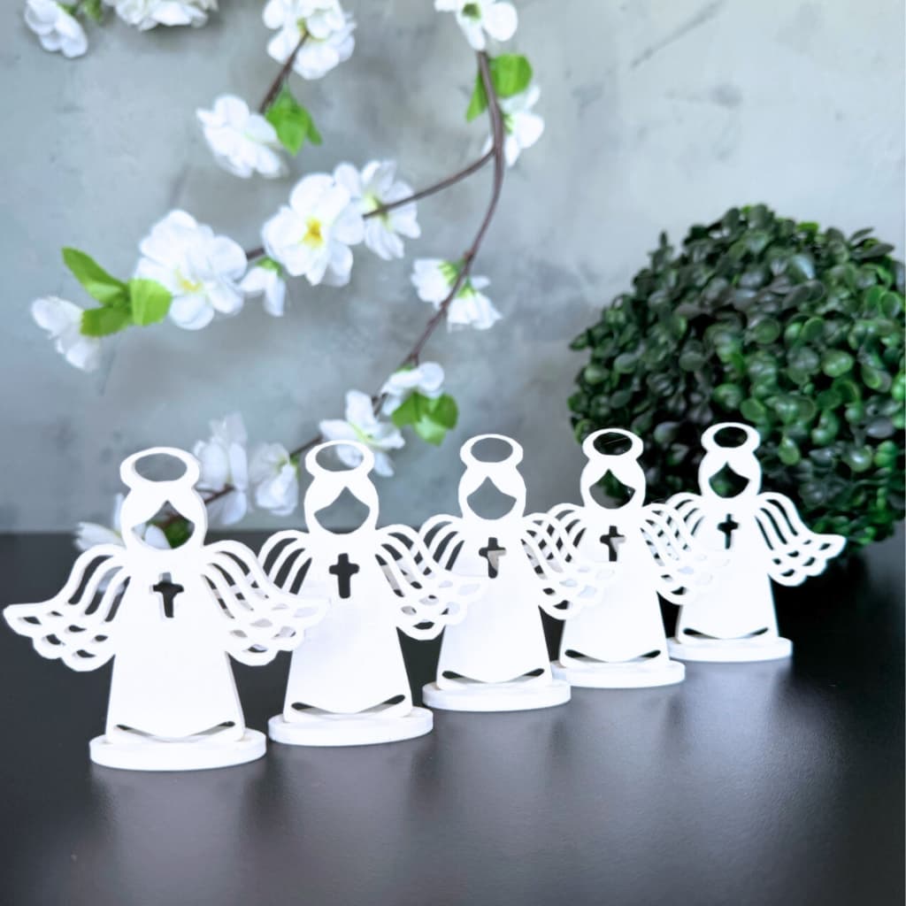 Kit 10 Anjinhos para casamento lembrancinha batizado Missas Crisma