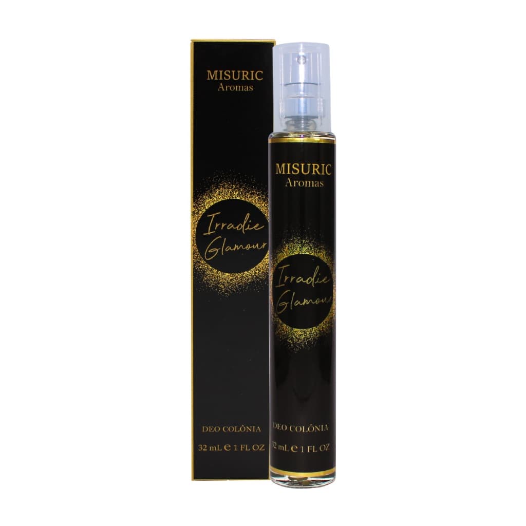 Deo Colônia Feminina Misuric Aromas Irradie Glamour 32ml Presente