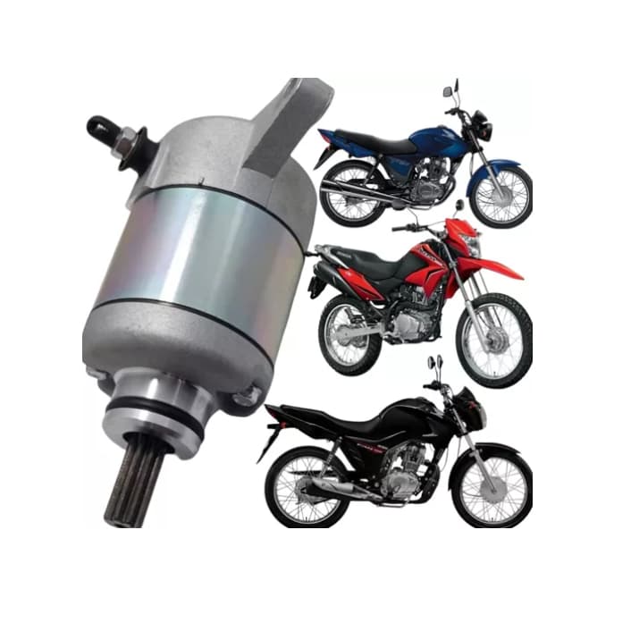 Motor Partida Arranque Titan fan bros150 2004 A 2015 Modelo Original